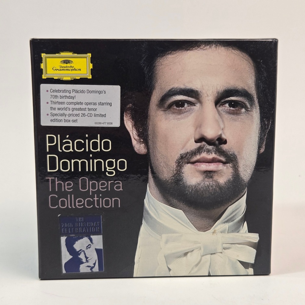 Placido Domingo - The Opera Collection 26 CD Box Deutsche Grammophon / Decca NM